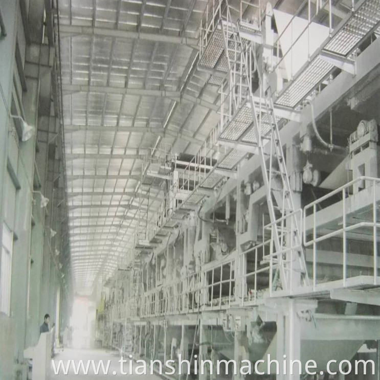 Multi Layer Fourdrinier Kraft Paper Test Liner White Top Duplex Board Paper Making Machine